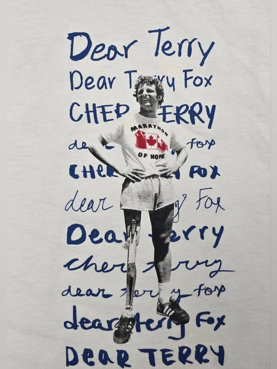 Adidas Terry Fox Graphic T-Shirt White Men’s XL - Picture 2 of 6